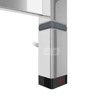 Grzałka ONE na profilu trapezowym - prawa 1000W chrom