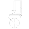 Termometr bimetaliczny AFRISO BiTh fi 80 mm -20…60'C tuleja 100 mm połączenie ax