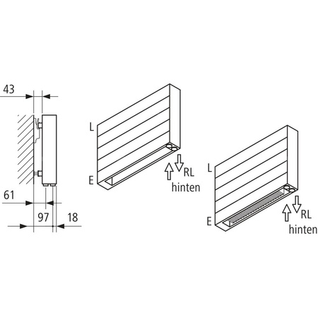 Ściana grzewcza Kermi Heizwand HHN Typ20 BH1260x72x2600 QN4818, weiß, 6bar, o. Abd, AB 12