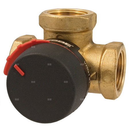 VRG131+ARA661 zestaw zaworów z napędem elektrycznym 3-punktowe 230V, DN20 KVS-6,3 RP3/4 czas obrotu-120s moment-6Nm
