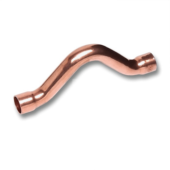 Obejście SANHA 5085, miedź, 15 mm (lut wewnętrzny x lut wewnętrzny)