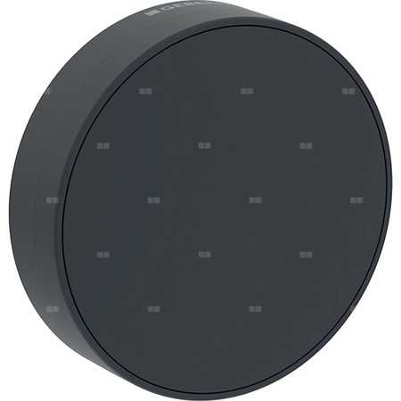 Rozetka funkcyjna Geberit Split do zestawu odpływowo-przelewowego do baterii podtynkowej:, czarny mat