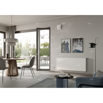 Kermi®x-flair® Line-Vplus typ33 505x1805 RAL9016, 10 bar, z osłoną, prawy