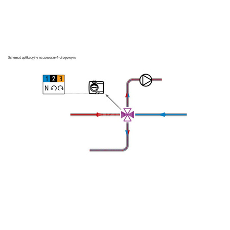 Siłownik elektryczny ARM 342 ProClick, 2- i 3-pkt, 24 V AC, 120 s, 6 Nm