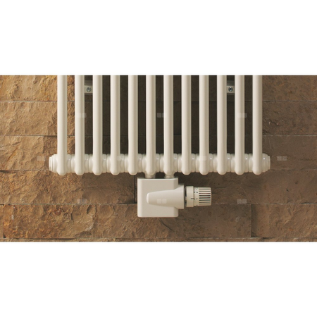 Grzejnik żeberkowy ZEHNDER Charleston Bar 1500 x 620 mm, kolor biały (RAL 9016), moc 1661 W