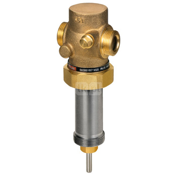Zawór regulacyjny dwudrożny DANFOSS VGS, DN 15 (GZ metryczny x GZ metryczny), PN 25, Kvs: 1.6 m3/h