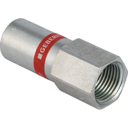 Przedłużka GEBERIT Mapress C-Stahl redukcja, stal (ocynk galwaniczny/elektrolityczny) (ocynk), 1/2'' x 18 mm (GW x końcówka wciskana)