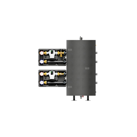 Zestaw DUO-ZONER 70/2L z pompami Grundfos UPM3S Auto 25-60 