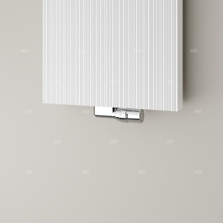 Grzejnik dekoracyjny Kermi®Bryce® V75 1800x450x78, 1555W podłącz. 99, RAL 9016 SG