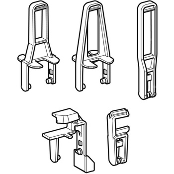 Zestaw uchwytów Geberit do zaworu spustowego typ 212