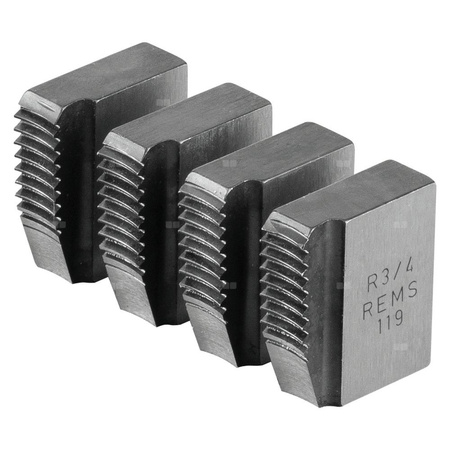 Noże gwintujące R 3/4, Zestaw