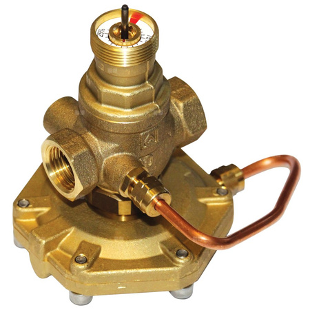 Regulator przepływu HERZ 4206 R mosiądz DN 32 Gwint wewnętrzny PN16