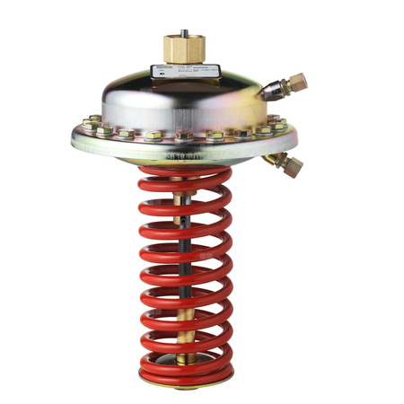 Regulator różnicy ciśnień AFP-9, PN 25, 1.00 bar - 6.00 bar, 80 cm², CZERWONY
