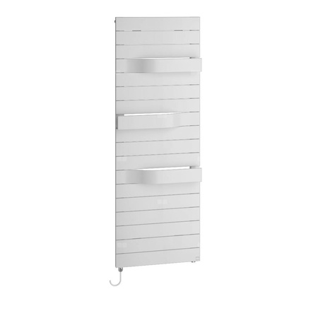 Grzejnik drabinkowy KERMI Tabeo-E, wym. 1197 x 600 mm, kolor biały, moc 600W
