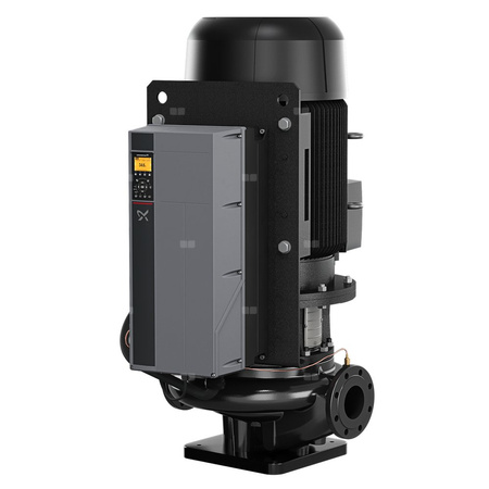 Pompa obiegowa GRUNDFOS TPE 100-480/2 typu in-line z silnikiem znormalizowanym 50 Hz, moc silnika 30kW 53 A PN 16 2950 obr/min