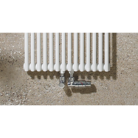 Grzejnik żeberkowy ZEHNDER Kleo 2000 x 693 mm, kolor biały (RAL 9016), moc 2436 W