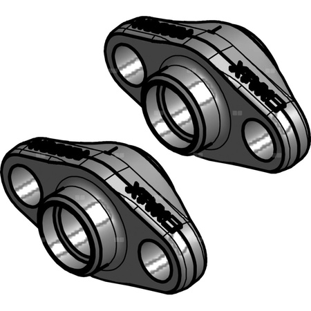 Kołnierze set 15 mm Butt weld (FA 20)