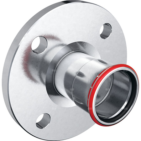 Kołnierz zaciskowy GEBERIT Mapress C-Stahl przejściowy stal (ocynk) DN 65 (76.1 mm) PN 10/16