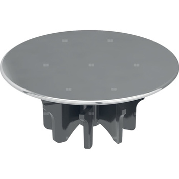 Pokrywa odpływu Geberit do zaworu zestawu odpływowego ze swobodnym przepływem: Materiał=Tworzywo sztuczne, Chrom błyszczący