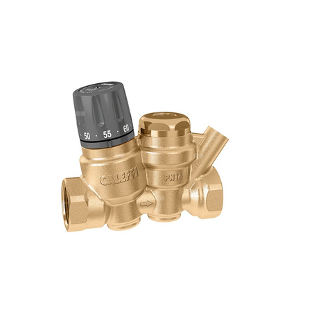 Termostatyczny zawór do cyrkulacji c.w.u.  3/4"