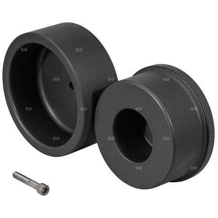 Króciec, tuleja, śruba fi 125 mm, Zestaw