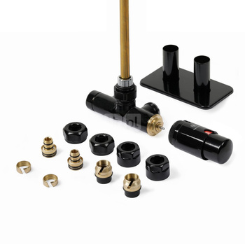 Zestaw termostatyczny UNICO kątowy prawy All in PEX (AUGS0 CFK/P) vt K9P5