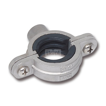 NiroSan® Uchwyt do rur z izol.dźwiękową 22