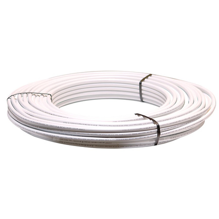 Rura PE-Xc/AL/PE-Xc COMAP MultiSkin4 32 mm x 3 mm, izolacja kolor biały - kręgi 50m wielowarstwowa gładka
