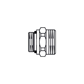 Złączka niklowana G ¾ GZ x G 1 GZ do połączenia 2 rozdzielaczy Multidis SF