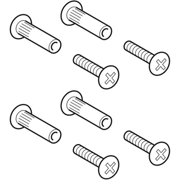 Elementy mocujące Geberit do szafki bocznej