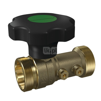 Typ BASIC CC - zawór zwrotny antyskażeniowy rodziny EA ze zintegrowanym zaworem kulowym 1.1/2'' gz/gz