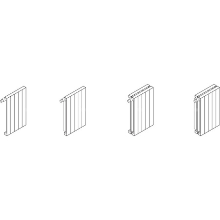 Grzejnik płytowy typ 10 KERMI V-HVV wym. 2800 x 1470 mm, kolor biały, moc 4018 W
