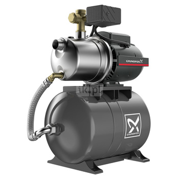 Hydrofor GRUNDFOS JP 5-48 PT-H stal nierdzewna, częstotliwość 50 Hz, prędkość 2800 obr/min