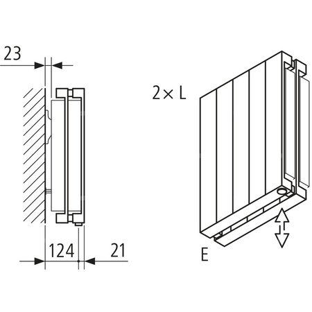 Grzejnik płytowy typ 22 KERMI HVN wym. 600 x 560 mm, kolor biały, moc 906 W