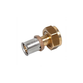 Półśrubunek SANHA 3fit Press dwuczęściowy, 63 mm x 2 1/2'' (zw x nz)