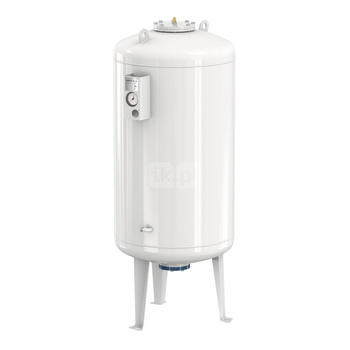 Naczynie wzbiorcze stojące FLAMCO MEIBES Airfix D-E-B, pojemność 1000 l 6-, 16 bar / 120'C fi2'', kolor biały, do instalacji  C.W.U.