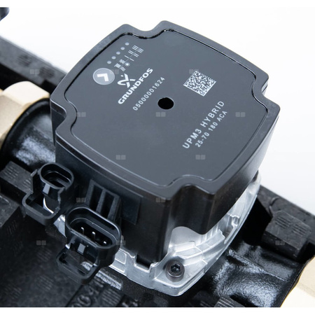 Grupa pompowa PrimoTherm K 180-2 DN25 GP 3-WM, pompa Grundfos UPM3 Hybrid, zawór mieszający ARV Kvs Vario