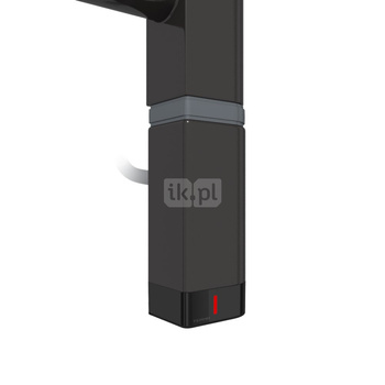 Grzałka TERMA One D30x40 Prawy, 300W Tuba, Heban, kabel prosty bez wtyczki [czarny, 1,5m, logo Terma, instr. TERMA]