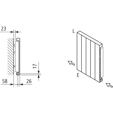Grzejnik płytowy typ 11 KERMI HVN wym. 1200 x 770 mm, kolor biały, moc 1363 W