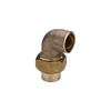 Złącze przejściowe 90' VIEGA 94096 jednoczęściowy, brąz / brąz, 15 mm, 9 mm x 15 mm x 9 mm (lw x gw), 41 mm