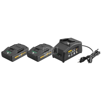 REMS Power-Pack 22 V 2,5 Ah + 2,5 Ah + 90 W