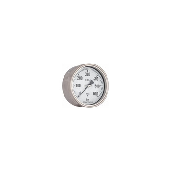 Manometr z rurką Bourdona AFRISO RF chemiczny 0/4 bar G1/2B aksjalne fi 100 mm, kl. 1,0%