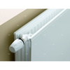 Grzejnik płytowy typ 30 KERMI therm-x2 Plan-V Hygiene, lewy wym. 605 x 1305 mm, kolor biały, moc 1724 W