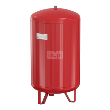 Naczynie wzbiorcze stojące FLAMCO MEIBES Contraflex, pojemność 600 l 3-, 6 bar / 120'C fi1'', kolor czerwony, do instalacji chłodn.C.O.