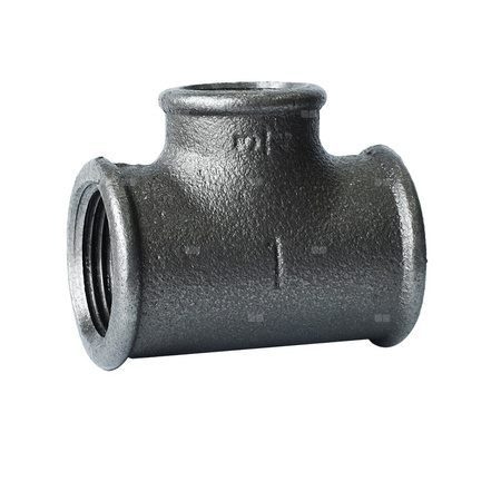 Trójnik redukcyjny czarny 1''x1/2''x1'' B1 STRONG