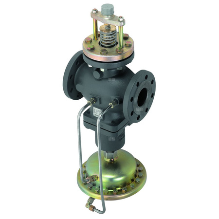 Zawór regulacyjny AFQM, PN 25, DN 125, Natężenie przepływu [m3/h]: 16.00 - 80.00, kołnierz, Wersja montażowa: swobodne