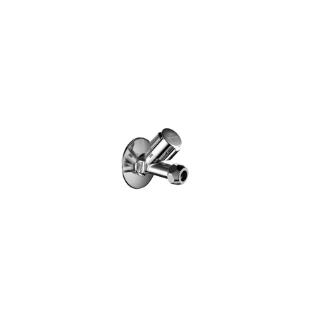 Zawór skośny COMFORT 3/8" chrom