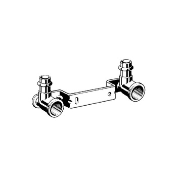 Uchwyt montażowy ścienny VIEGA 2222, rozstaw 150 mm, GW x mz, 1/2'' x 15mm