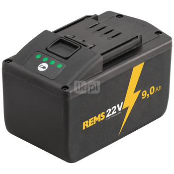 Aku. Li-Ion 21,6 V, 9,0 Ah