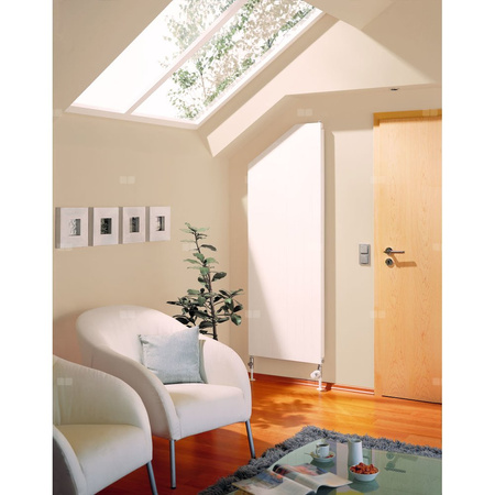 Grzejnik płytowy typ 11 KERMI HVN wym. 600 x 630 mm, kolor biały, moc 609 W